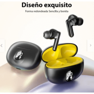 Audífonos bajos ultra potentes S600 Estéreo con Pantalla LED