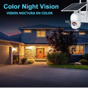 Cámara solar seguridad Full HD Wifi visión nocturna
