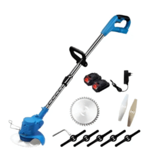 Cortadora de Pasto inalámbrica orilladora desmalezadora 2 baterías 98v