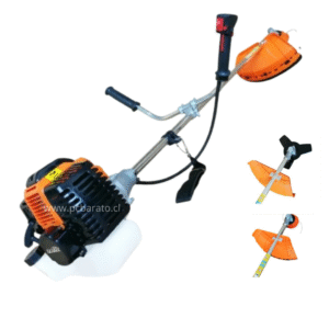 Corta pasto desbrozadora orilladora a combustión 2T 52cc.