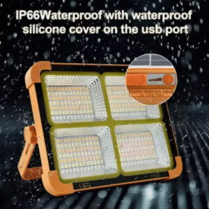 Foco Solar Led Emergencia 1000W.