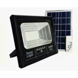 Foco Solar Led 100W con Panel