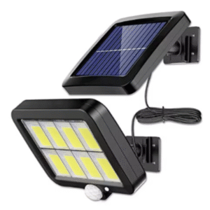 Foco solar led 160COB cable 5 metros exterior/interior