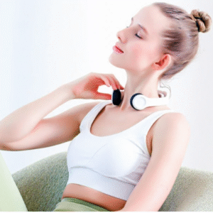 Masajeador de cuello inalámbrico portátil