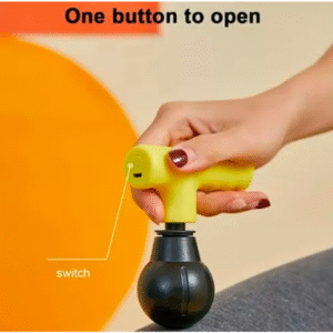 Pistola masajeador fascial muscular mini recargable