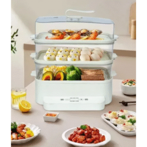 Vaporera eléctrica para alimentos 1,4 Litros