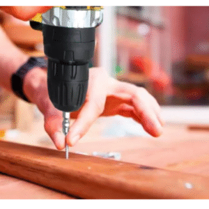 Taladro desatornillador inalámbrico 2 baterías 10mm 3/8