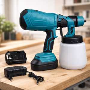 Pistola de Pintar Inalámbrica  800 ml + 2 Baterías