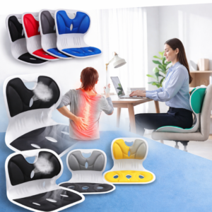 Cojín Ergonómico Lumbar – Alivia el Dolor de Espalda y Mejora tu Postura