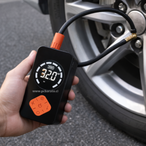 Mini Compresor de Aire Portátil Digital Recargable – Inflador para Auto, Moto y Bicicleta