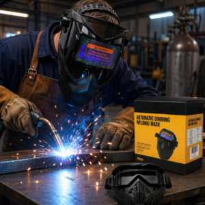 Máscara de Soldadura Automática con Sensor de Luz